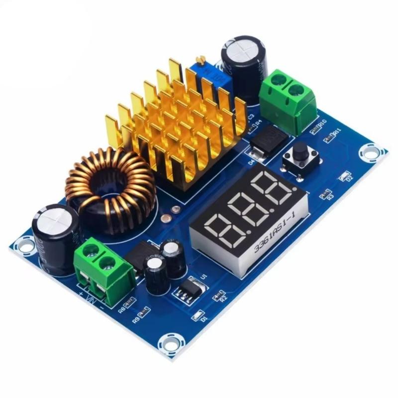 

High Efficiency Boost Converters Power Module 5A 100W Adjustable Output 5V-45V For Solar Power Systems DIY Projects