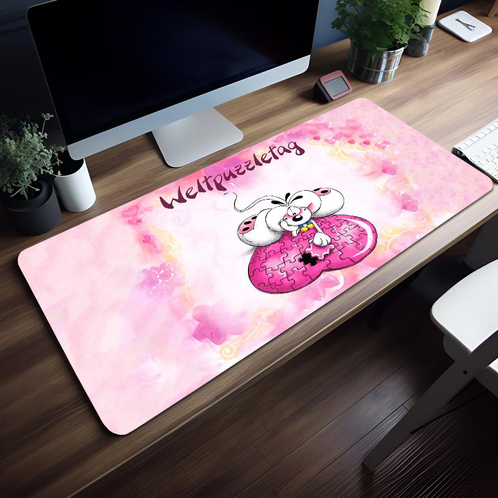 Cute DDiddl Cartoon Kawaii Mouse Pad NonSlip Thickened Mousepad Large Writing Lockedge Office Student Gaming Cushion
