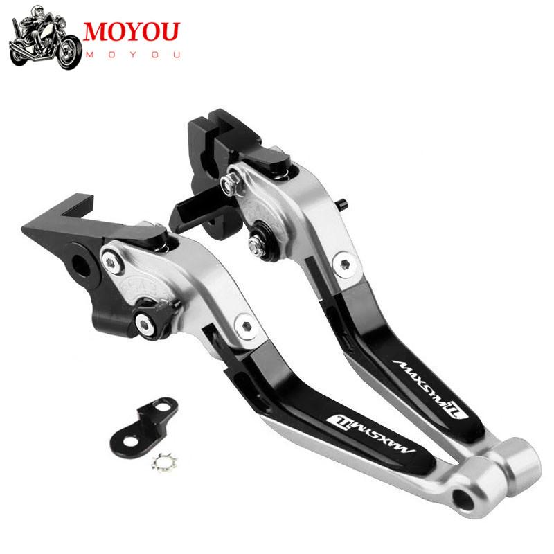 For SYM MAXSYM TL 500 Maxsym TL500 2020-2025 New Motorcycle Folding Extendable Brake Clutch Lever With Parking Function