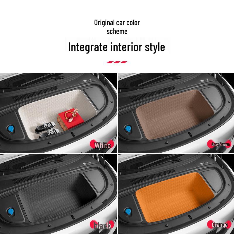 Ideale i6 Frontkofferraum- und Unterkofferraummatte für modifizierte Auto-Innenraumdekoration