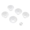5 Pcs Duckbill Valves Flange Inserts Kit 13 15 17 19 21mm Pump Parts Replacement for Electric Pumps