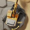 Rc 6/9Ch Alloy Excavator Truck Remote Control Plaything Car With Lights Sound 680 Degree Rotation Engineering Vehicle Christmas Gifts