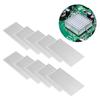 10Pcs Aluminum Heat Sink Heat Dissipation Cooling Sheet for Routers CPU Q50 X 4 X 100