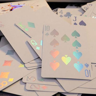 1Deck Poker Cute Limited Edition Luminous Playing Cards Good-Looking White Rose Party Dormitory Must-Have Girly Heart Party Toys