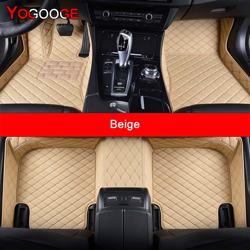 YOGOOGE Zakázkové autokoberce Pro BMW X1 E84 F48 Auto koberce Podlahové příslušenství