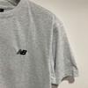 New Balance Logo Short Sleeve Tee Nbnef21403 Light Gray