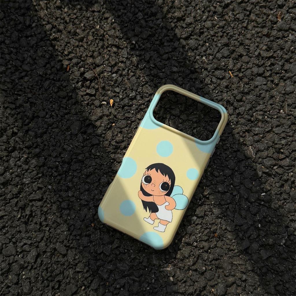 Polka Dot Cartoon Double Layer iPhone 15 Anti-Fall Case for Apple 17/16 Pro Max
