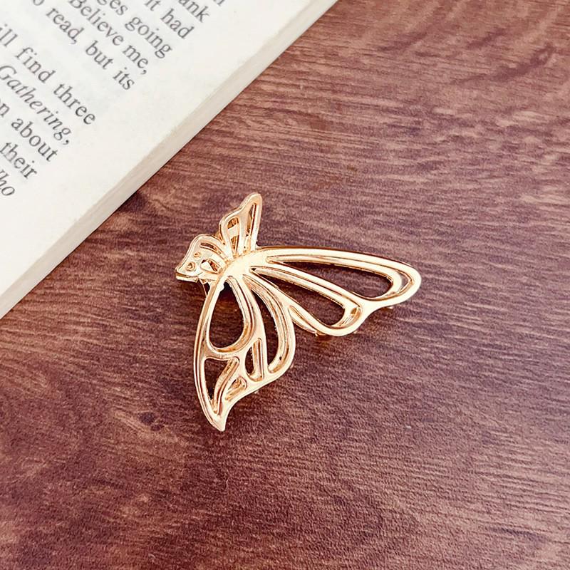 Small Metal Shark Hair Clip for Girls - Korean Internet Celebrity Style Claw Clip Hair Accessory