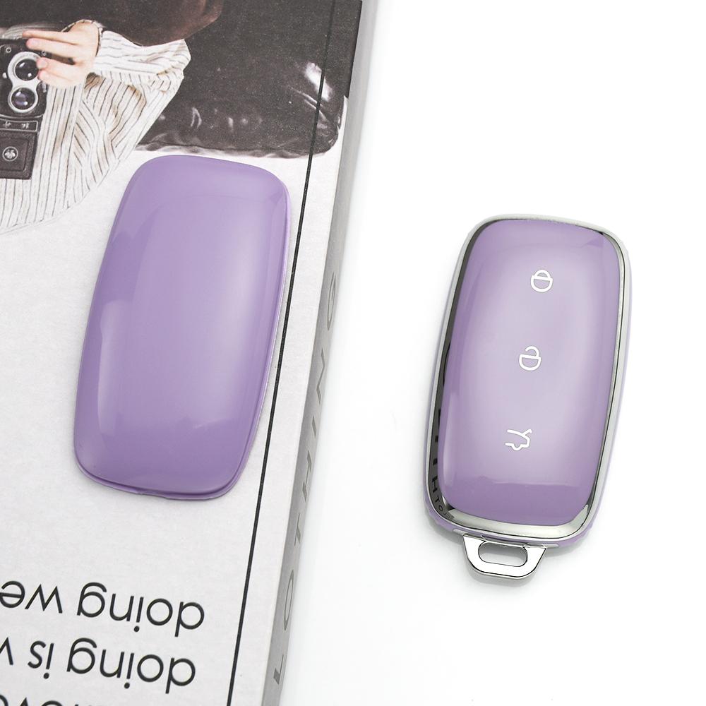 Tpu Car Key Case Shell Fob Cover Keychain Accessories For Geely Galaxy Ex5 E5 Emi Proton E.Mas 7 5 E8 Starry 8 Cityray L6 L7