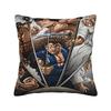 Anime B-BakiBaki Yujiro Hanma  Pillowcases  Kawaii Pillow Case For Sofa Home Decor Print Pillow Cover