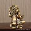 Brass Trunk God Buddha Bronze Statue Crafts India Thailand Tantric Protection Lucky Ornaments Copper W