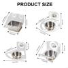 Large Capacity Bird Feeders Hygienic Bird Feeding Bowl Bird Feeders Water Drinker for Budgies and Small Birds X3UC