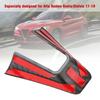 Carbon Fiber Style Steering Wheel Decoration Frame Cover Trim Fit for Alfa Romeo Giulia 17 19