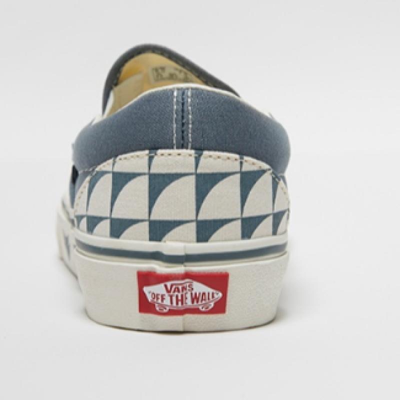 Barnes Slip On   Checkerboard Blue  Marshmallow  Vn000ct57z21