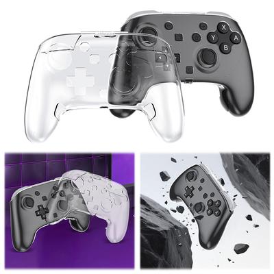 Transparent Gamepad Controller Cover Protective Case Hard Clear Cover for Switch2 Pro Controller Accessories