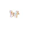 Personality Women Girls Korean Butterfly Open Ring Crystal Fashion Jewelry Finger Rings