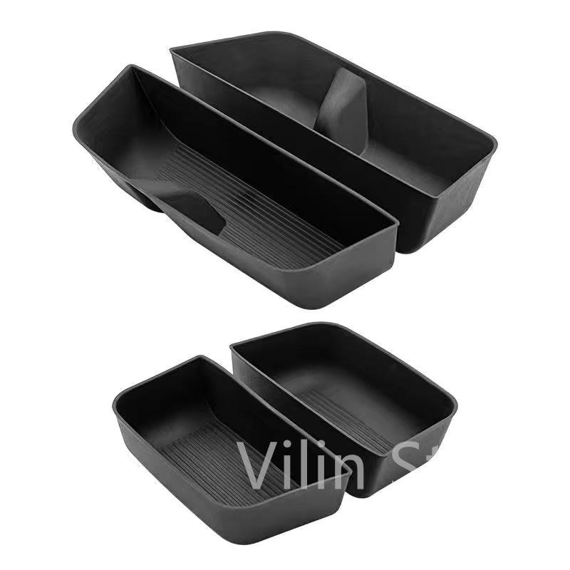 4PCS For ZEEKR 001 -2023 Interior Rear Door Front Door Storage organizer Holder TPE
