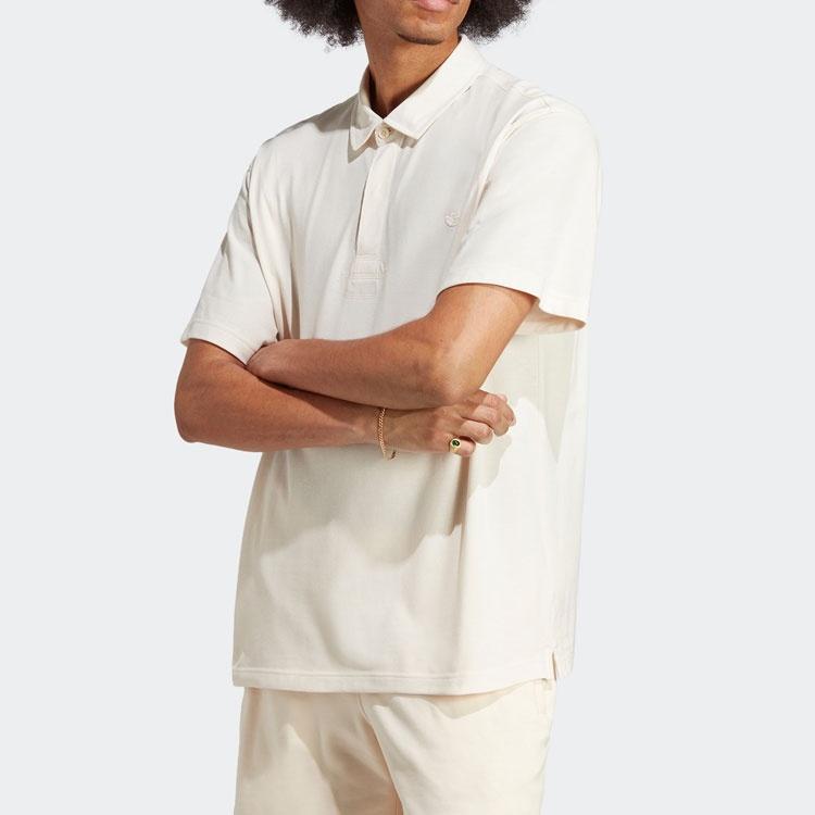 adidas Premium Essentials Polo Shirt 'Beige' Men's HR2979