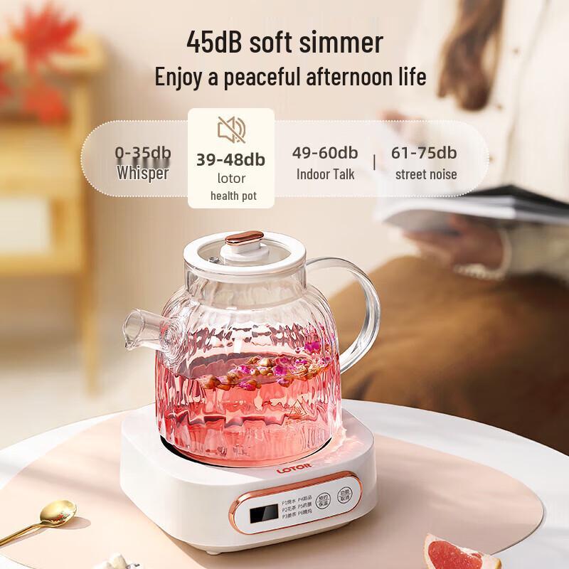 Meikou 1L Multi-function Glass Health Pot & Tea Maker