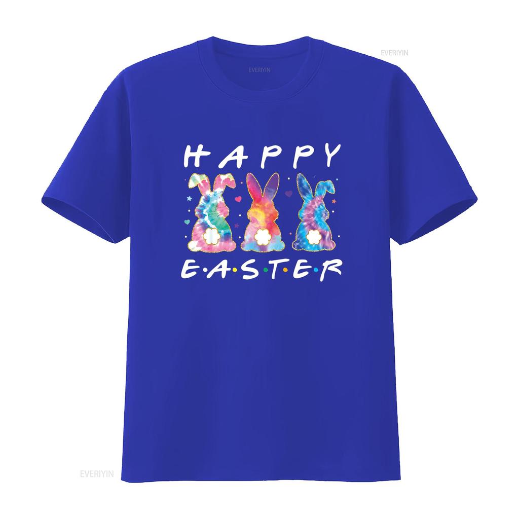 Happy Easter Cute Bunny Family Matching Outfit T Shirt vintage Washed streetwear Casual Comfortable graphic designer clothes