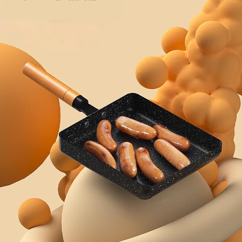 DStt Quadratische Antihaft-Tamagoyaki-Pfanne