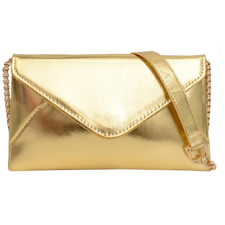 Stylish Candy Colored Shoulder Bag Crossbody Bags Chain Stra for Women and Girls золотой 1160₽