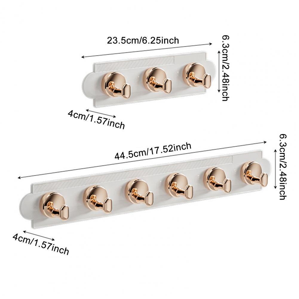 Starker Klebehaken Hochleistungs-Wandhaken Wasserdicht Selbstklebend Badezimmer Handtuchhalter Haken Hohe Tragfähigkeit Wandorganizer