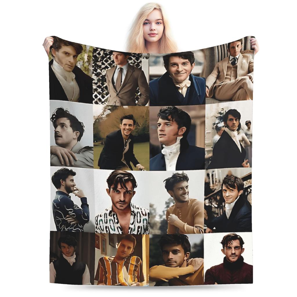 Jonathan Bailey Blanket  Warm Funny Plush Bedding Throws For Child Outdoor Flannel Bedspread Bed Cover