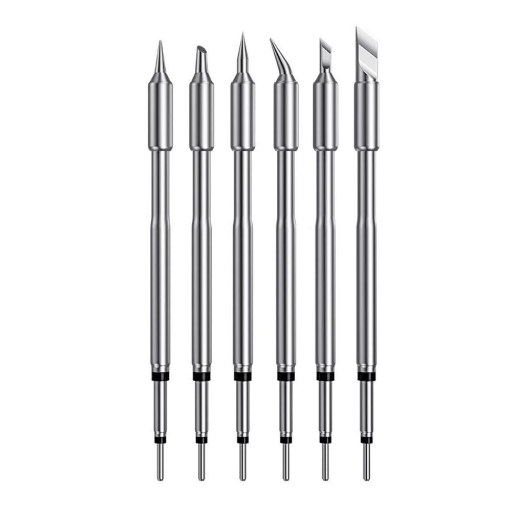 1 Sets Soldering Iron Tip Kit Versatile 6-Piece Soldering Iron Tip Set: Precision For Every Project Welding Accessories Replace