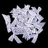 50pcs/lot Color Polka Dot Bow Ribbon Tied Bows for Clothing Gift Party Decoration DIY Hairpin Handcraft Accessories Materials