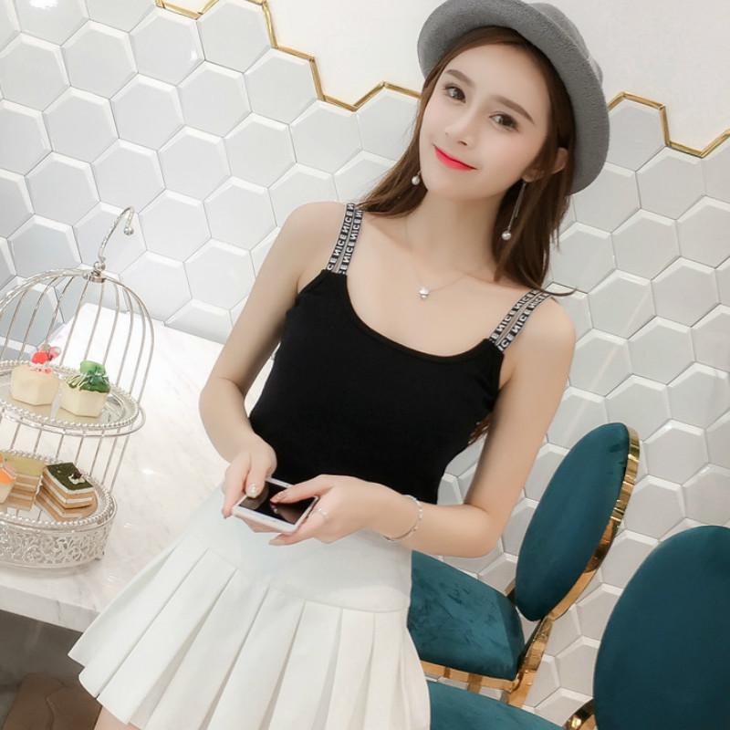 Spring and Summer Women's New Vest Slim Camisole Bottoming Shirt