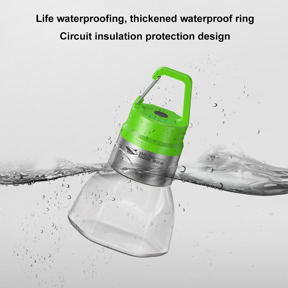 Mini LED Handheld Flashlight USB C Rechargeable Torch  Ambient Light Outdoor Camping Waterproof Tent Lamp Portable Hook Lamp