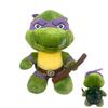 Anime Animation Teenage Mutant Ninja Turtles Plush  Leo Don Mikey Raph Team Friend Stuffed Animal Decoration Ornament Toy Gift