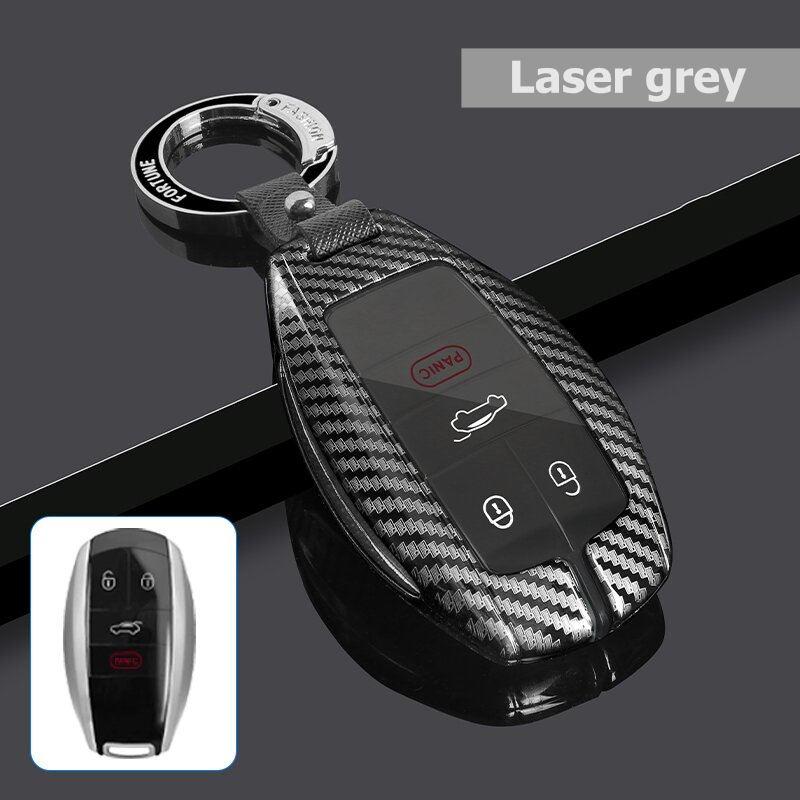 

Чехол для ключей для Bentley Continental GT Bentayga Держатель для брелока Оболочка Металлические Автоаксессуары Laser grey A