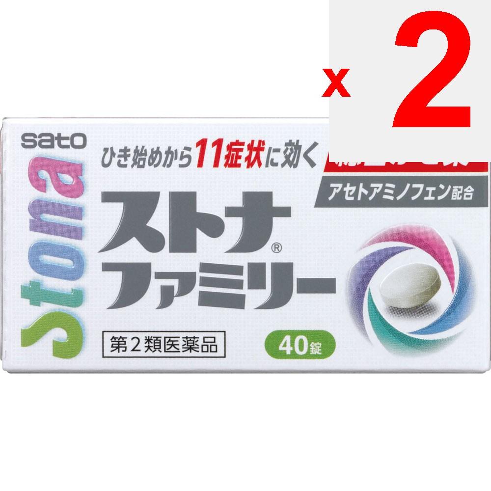 Sato Stona Family 40 Tablets General cold remedies Indications: Relief of cold symptoms (runny nose, nasal congestion, sneezing, sore throat, cough, p
