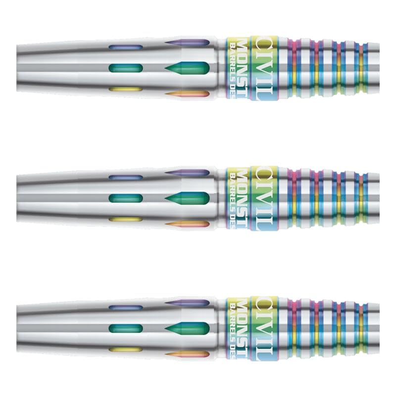 Monster Darts Civil Rainbow Tungsten 16.5g 90% (CIVIL RAINBOW)