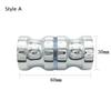Bathroom Shower Cabinet Handle High Quality Door Handle Practical Aluminum Alloy Glass Door Knob Bathroom Hardware Home Decor
