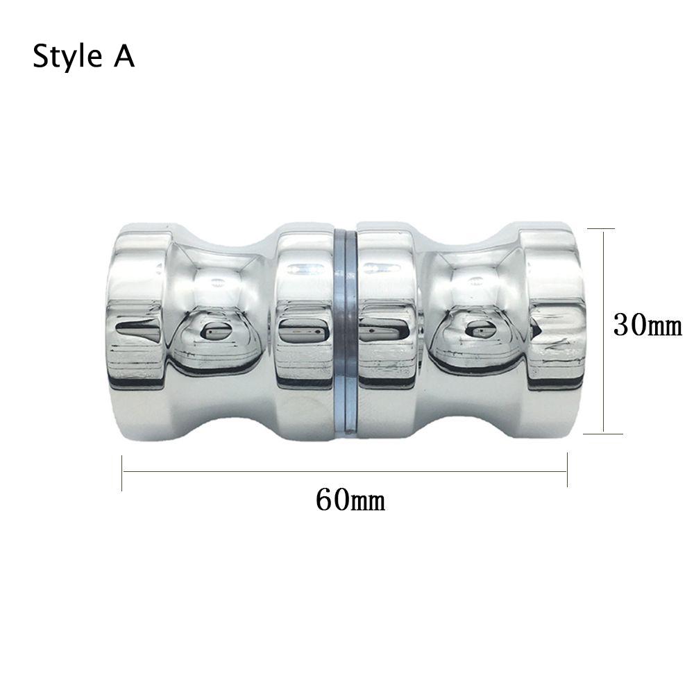 Bathroom Shower Cabinet Handle High Quality Door Handle Practical Aluminum Alloy Glass Door Knob Bathroom Hardware Home Decor