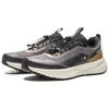 Li Ning CF Comfort Versatile Slip Resistant Durable Low Top Casual Shoes Men Casual Shoes Gray Black AHCV015-1
