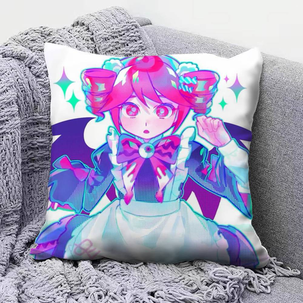 Teto Cute Anime Girl Home Sofa Cushion Covers and Aecorative Custom Pillow Covers