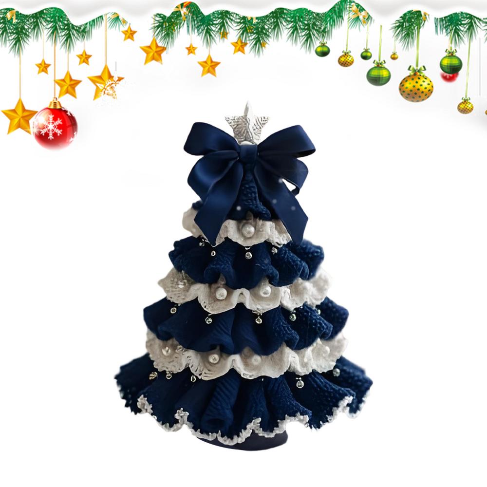 

Beginner Crochet Kit For Adults Christmas Tree Crocheting Kits Art Craft Set For Women Hobbyists Enthusiasts Party Decor Friends