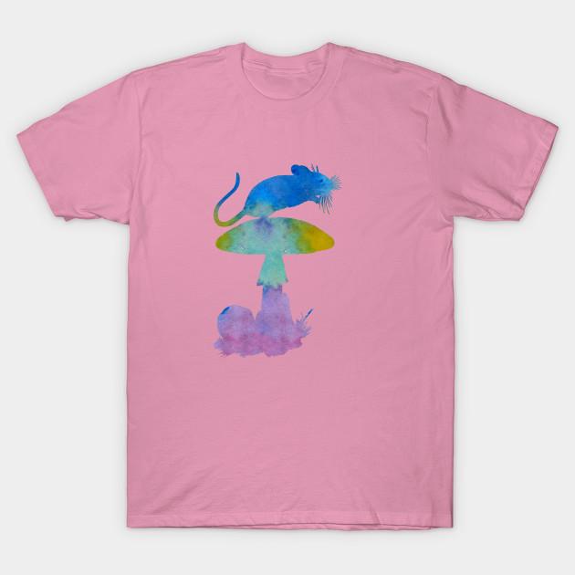 T Shirt Women Mouse Harajuku Print Kawaii Tshirt Summer Short Sleeve Female T-Shirt Top Tee