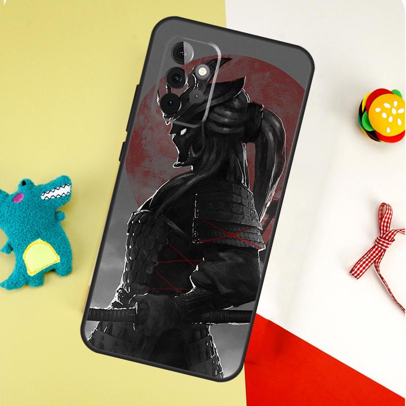 Anime Girl Samurai For Samsung Galaxy A22 A32 A52 A54 A34 A14 A55 A35 A15 A53 A33 A13 A05 A06 A16 Phone Case