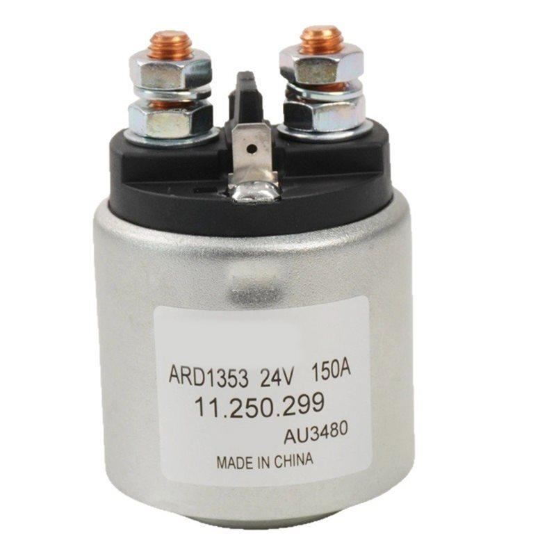 Hydraulic Motor Pump Solenoid Switch 24V 150A ARD1384 For Material Handling Cart Scissor Lift Aerial Platform Contactor argento
