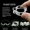 Plant Support Clips Reusable Plastic Plant Vine Strapping Grafting Fixing Holder Vegetable Tomato Climbing Tools Garden Supplies