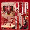 Bride & Groom Home Wedding Decor Set - Complete House & Bedroom Celebration Elegance