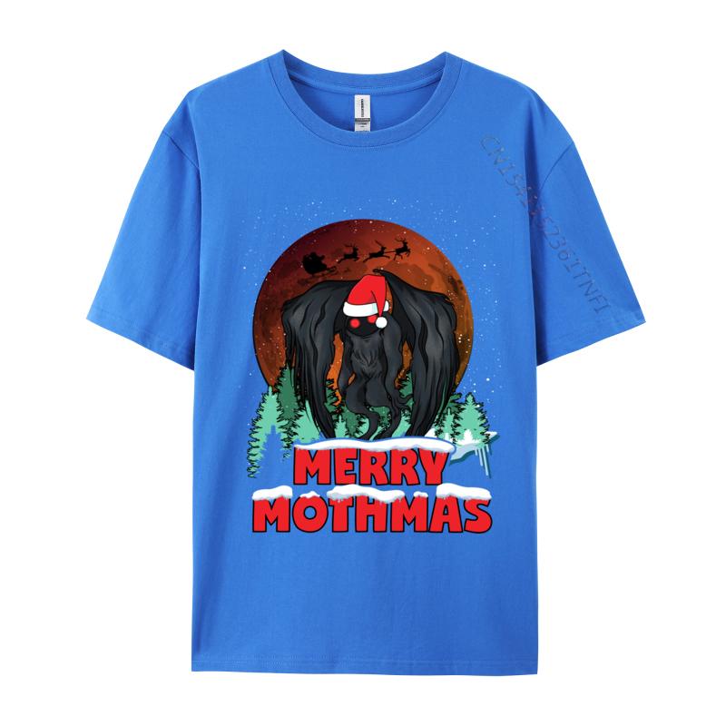 Mothunisex Christmas Merry Mothmas Funny Moth Unisex Xmas Santa Tshirts Cotton Unisex Tshirts Printed On Short Sleeve Tops T Shirt