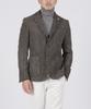 Panicale Brown Boucle Wool Blend Jacket