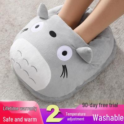 Electric Heated Foot Warmer Shoes for Winter
