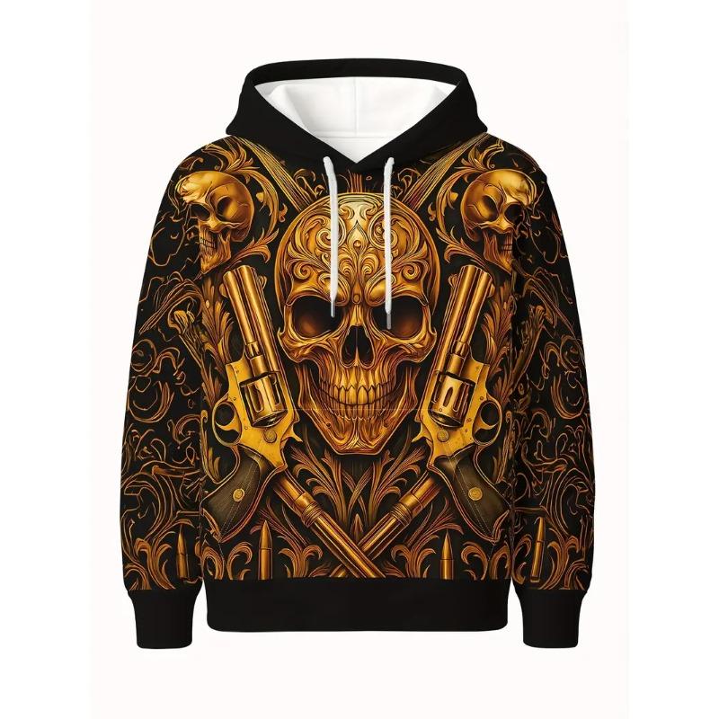 Fashion Men's Hoodie Bloody 3D Print Fall Sweatshirt Hoodie Street Casual Boy Sweatshirt Hip Hop Men's Oversized Top Clothing